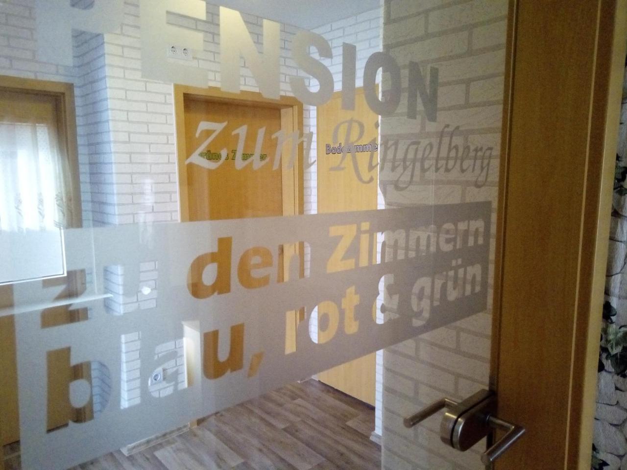 Pension Zum Ringelberg Érfurt Exterior foto